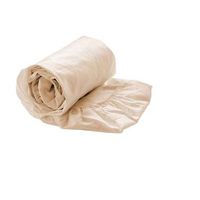 Royal Cotton hoeslaken Perkal - taupe - 180x200x35 cm - Leen Bakker - thumbnail