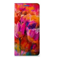 Bookcase OPPO Reno6 5G Tulips - thumbnail