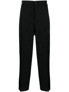 Versace Jeans Couture pantalon de costume à coupe droite - Noir