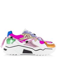 DWRS LABEL Jupiter Wit Leer Lage sneakers Dames - thumbnail