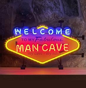 Welcome to my Fabulous Man Cave Neon 71 x 41 cm
