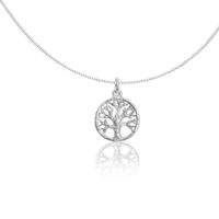 Zilveren Hanger "Árbol de la vida" Mini (Sterling Zilver 925)