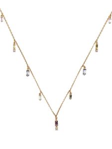 Suzanne Kalan collier Pastel Dangle en or 18ct serti de diamants