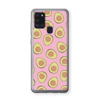 Dancing avocados: Samsung Galaxy A21s Transparant Hoesje