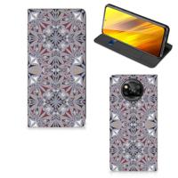 Xiaomi Poco X3 Pro | Poco X3 | Standcase | Flower Tiles Xiaomi Poco X3 Pro | Poco X3 | Standcase | Flower Tiles