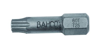 Bahco 10xbits t25 25mm 1/4" inch torsion | 60T/T25
