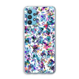 Hibiscus Flowers: Samsung Galaxy A32 4G Transparant Hoesje