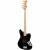 Squier Affinity Series Jaguar Bass H Black MN elektrische basgitaar