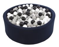 Viking Choice  Ballenbak navy blauw met 450 ballen 90 cm zwart, wit & grijs - thumbnail