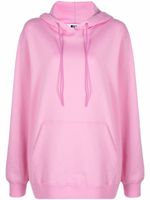 MSGM hoodie à lien de resserrage - Rose - thumbnail