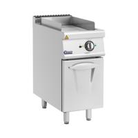 Elektrische grillplaat - 5,4 kW - geribbeld - onderkast - 40 x 70 cm - Pro 730 Serie - Royal Catering Elektrische grillplaat - 5,4 kW - geribbeld - onderkast - 40 x 70 cm - Pro 730 Serie - Royal Catering