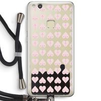 Ass 'n Titties: Huawei Ascend P10 Lite Transparant Hoesje met koord