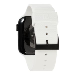 Urban Armor Gear Dot Silicone Horlogeband 42 mm, 44 mm, 45 mm, 49 mm Wit Watch SE, Watch Series 1, Watch Series 2, Watch Series 3, Watch Series 4, Watch Series