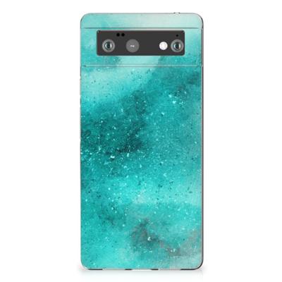 Smartphone hoesje Google Pixel 6 Painting Blue