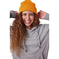 Wintermuts Beanie Yukon - oranje - heren/dames - sterk/zacht/licht gebreid 100% Acryl