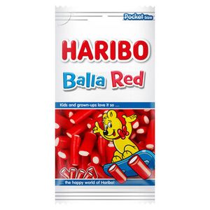 Haribo Haribo - Balla Red 110 Gram 8 Stuks