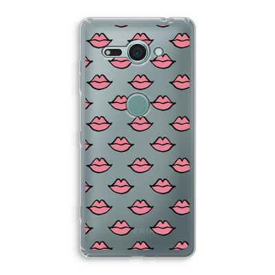 Lipjes: Sony Xperia XZ2 Compact Transparant Hoesje