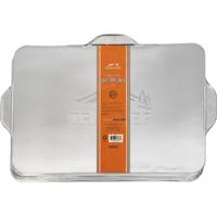 Traeger vetafdruipplaat beschermfolie voor timberline 850 druipschaal (zilver, 5 stuks)