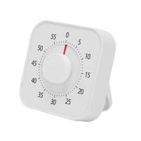 Leerklok Vierkant - 12 x 12 cm - Timer Kind - Vergaderklok - Aftelklok