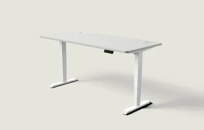 Desktronic HomePro bureau Wit / Grijs / 180x80 cm