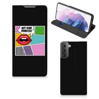 Samsung Galaxy S21 Plus Hippe | Standcase | Popart Princess