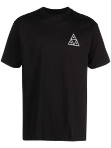 Huf t-shirt en coton à logo imprimé - Noir