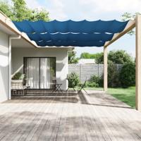 VidaXL Luifel verticaal 200x420 cm oxford stof blauw - thumbnail