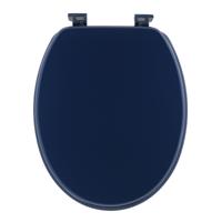 Tendance Toiletbril Breeze - donkerblauw - MDF hout - universeel - standaard wc bril