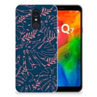 LG Q7 | TPU Case | Palm Leaves
