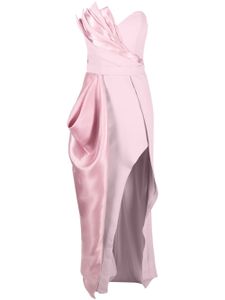 Gaby Charbachy robe longue à design sans manches - Rose