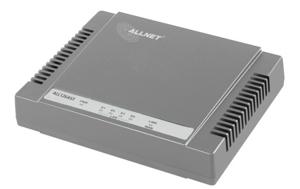 ALLNET ALL126AS3 Router 4-port switch Kabling