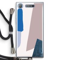 Lapis: Sony Xperia XZ1 Transparant Hoesje met koord