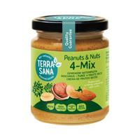 Terrasana Gem. notenpasta 4-Mix 250 gram Terrasana Gem. notenpasta 4-Mix 250 gram