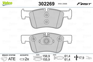 Valeo Remblokset 302269