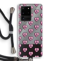 GIRL POWER: Samsung Galaxy S20 Ultra Transparant Hoesje met koord