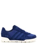 Y-3 baskets lacées à logo imprimé - Bleu