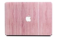 Lunso MacBook Pro 13 inch (2016-2019) cover hoes - case - Houtlook Roze - thumbnail