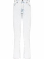 Off-White jean slim à imprimé rayé Diag - Bleu