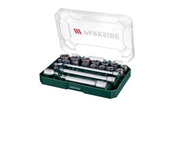 PARKSIDE Ratel- of dopsleutels (Dopsleutelinzetstukken 20 stuks.)
