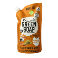Marcel's Green Soap Allesreiniger spray sandelhout & kardemom navullin 500 Milliliter