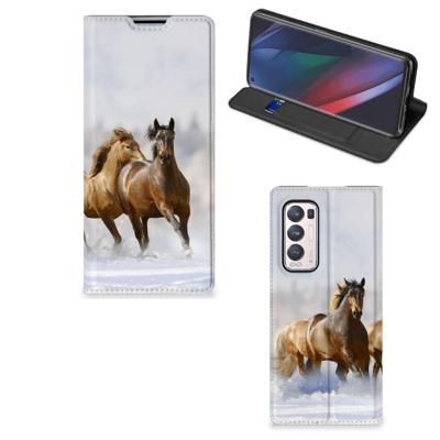 OPPO Find X3 Neo | Hoesje maken | Paarden