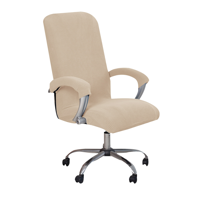 Bureaustoelhoes | Crème