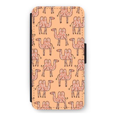 Kameel: iPhone 11 Flip Hoesje