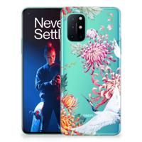OnePlus 8T | TPU Hoesje | Bird Flowers