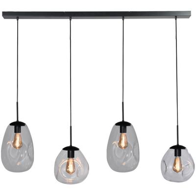 Masterlight HanglampLava 4x helder glas - 2761-05-130-4-00-12