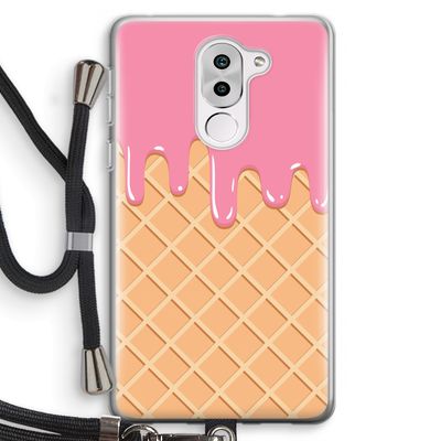 Ice cream: Honor 6X Transparant Hoesje met koord