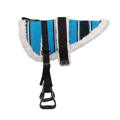 Pagony Bareback pad blauw