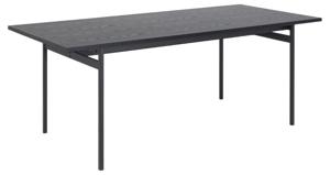 Eettafel Finn MDF Zwart 200cm - Giga Living