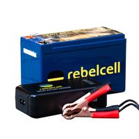 Rebelcell Set: 12V7AH AV accu + 12.6V4A acculader - thumbnail