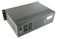 Gembird - Ups rack 19'' 3.4u 1500va, 4xiec 230v out, iec14 in,rj11, usb, lcd Line-interactive 1,5 kVA 900 W 4 AC-uitgang(en) - thumbnail